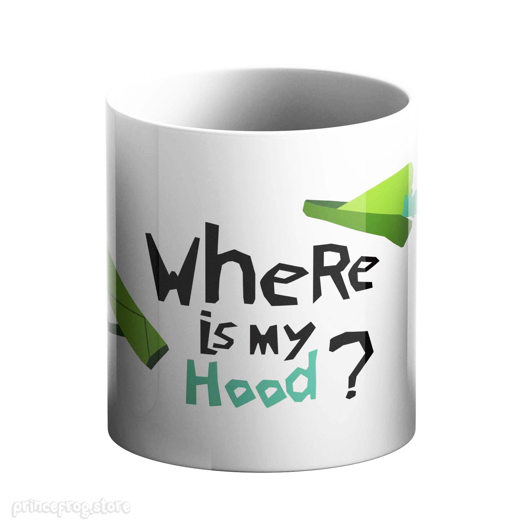 Κούπα Where is my Hood? 3