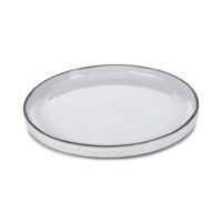 CARACTERE WHITE CUMULUS DINNER PLATE 26X26X2,2CM