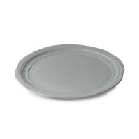 No.W MATT GREY RECYCLAY DINNER PLATE 26CM