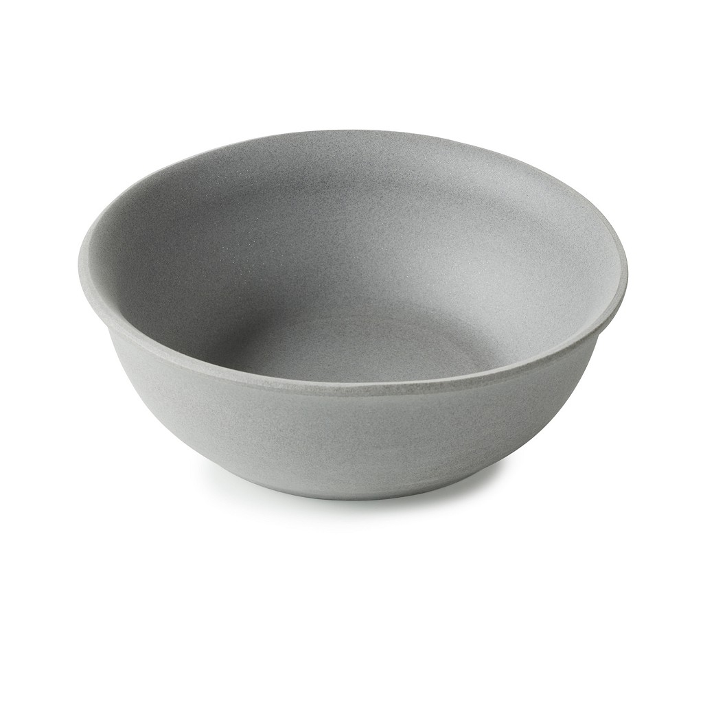 No.W MATT GREY RECYCLAY BOWL 17CM 55CL