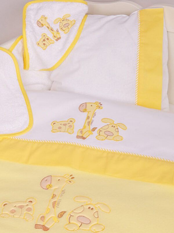 Κουβέρτα Fleece Κούνιας Baby Joia 100x150 BJ284 YELLOW