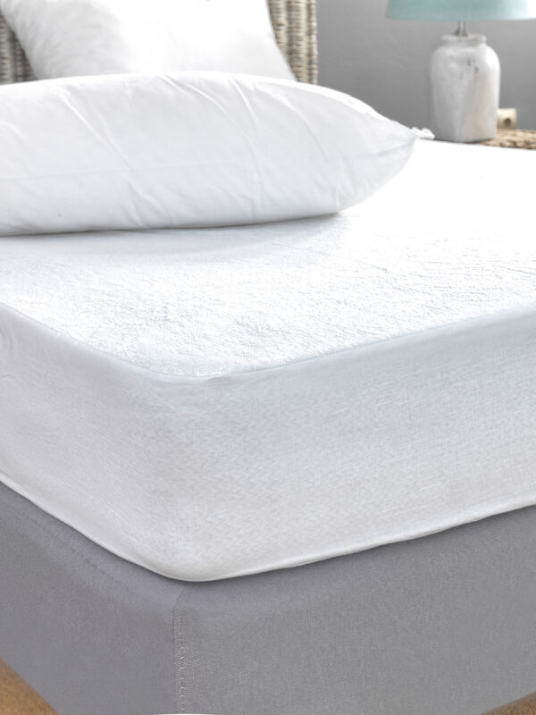 Κάλυμμα King Size White Comfort 180x200+30 WATERPROOF