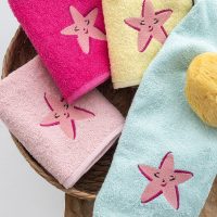 Σετ 4 Πετσετάκια Μπανιου Kids Bath 40x60 STARFISH