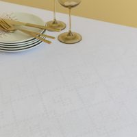 Τραπεζομάντηλο Αλεκιαστο Formal Dinner 175x320 LUPO BEIGE