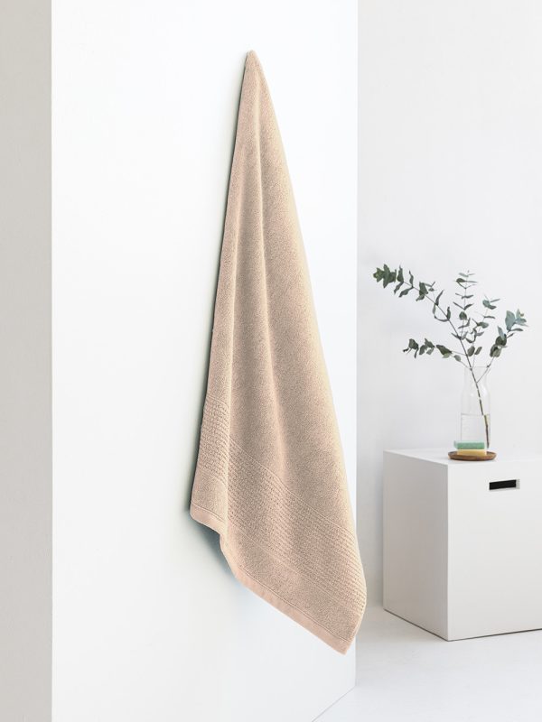 Πετσέτα Λουτρού Towels Collection 70x140 ROKE BEIGE