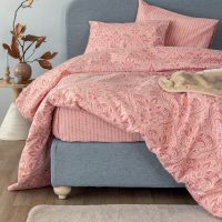 Σετ Παπλωματοθήκη Υπέρδιπλη Flannel Beauty 240x250 FB0233