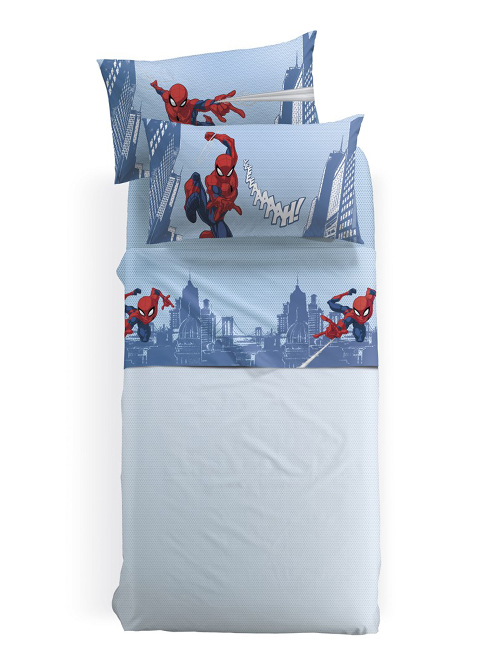 Σετ Μονά Σεντόνια Disney 155x270 SPIDERMAN CITTA